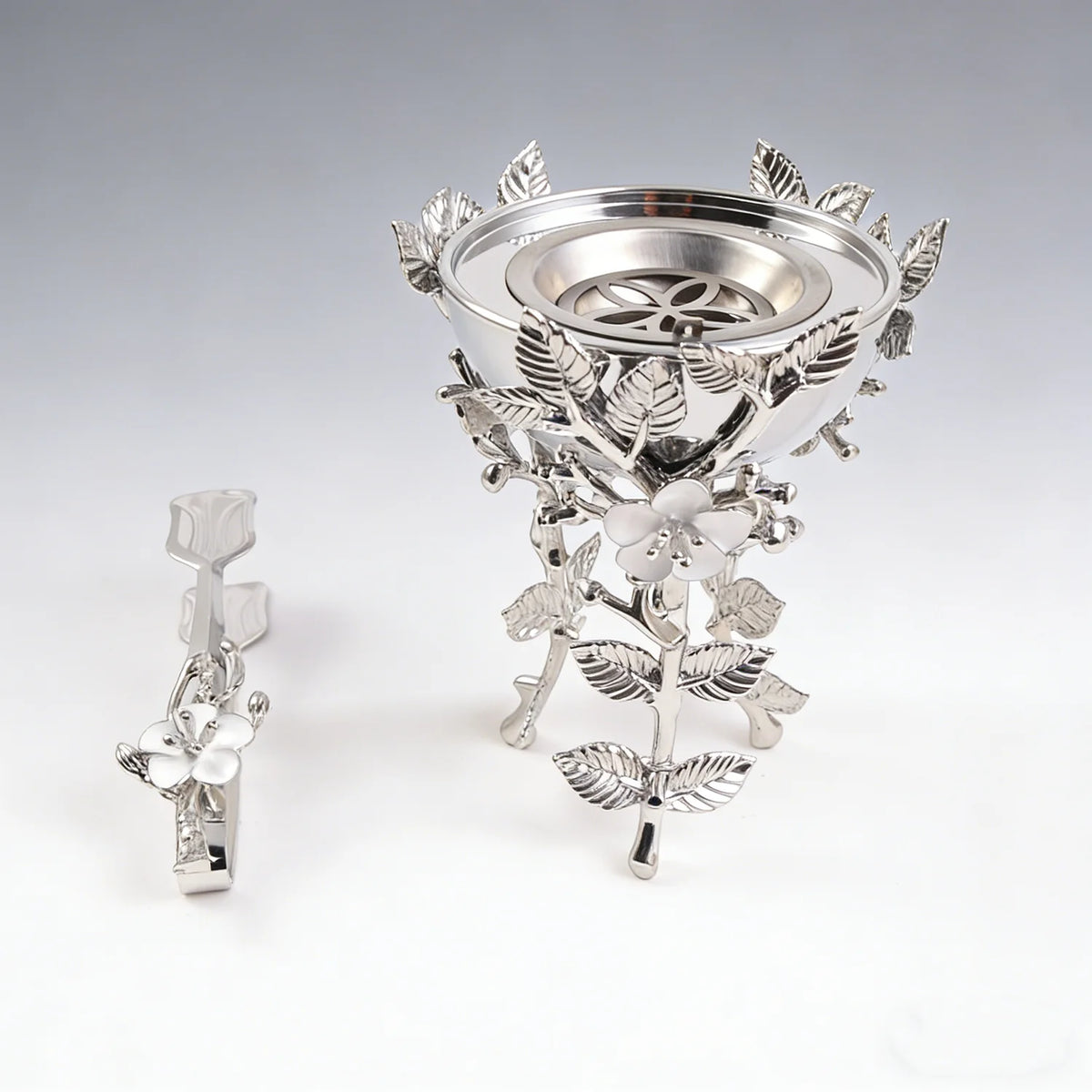 Luxury Sacred Arabesque Mabkhara Bakhoor Burner Set – Gold & Silver