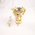 Luxury Sacred Arabesque Mabkhara Bakhoor Burner Set – Gold & Silver