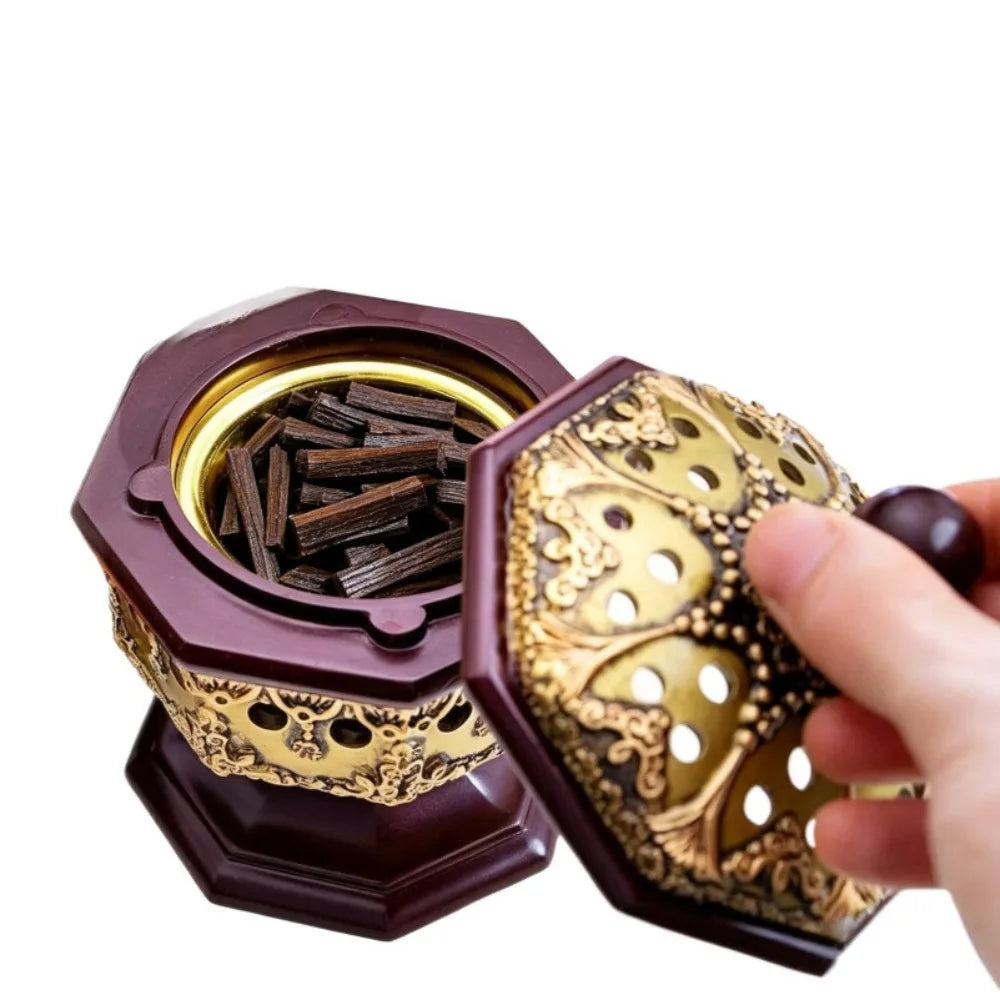 Oud-Infused Bakhoor Wood Chips – Warm Arabian Ritual Fragrance